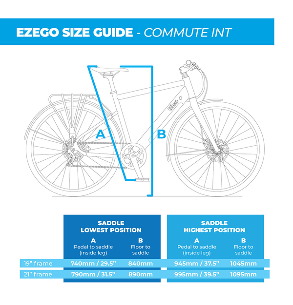 EZEGO Commute Int Gents Electric Bike 250W