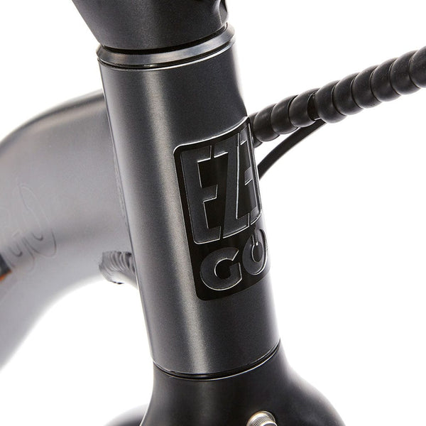 EZEGO Fold Low Step Electric Folding Bike 250W - Matt Metallic Gunmetal