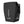 Ampere 25L waterproof pannier bag in black with roll top closure and Ampere branding on a white background
