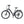 Ampere Deluxe step-through electric city bike in grey shown in full side profile with rear rack and deployed kickstand.