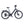 Ampere Deluxe step-through electric city bike in grey shown in full side profile with rear rack.