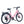 Ampere Deluxe pink electric bike from a rear three-quarter angle showing rack mudguards and drivetrain.