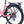 Close-up of the Ampere Deluxe pink rear wheel showing disc brake pannier rack mudguard and Devon England chainstay.