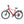 Ampere Hilux Crossbar electric mountain bike in molton red shown in full side profile.