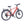 Ampere Hilux Crossbar molton red electric mountain bike from a rear three-quarter angle with white wall tyres.