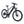 Ampere X-Trail electric mountain bike in black from a front three-quarter angle with Schwalbe tyres.