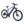 Ampere X-Trail electric mountain bike in stone blue from a front three-quarter angle.