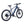 Ampere X-Trail stone blue electric mountain bike from a rear three-quarter angle with Schwalbe Smart Sam tyres.