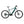 Side view of the Batribike Delta Plus electric hardtail mountain bike in green, equipped with a 250W motor and front suspension.