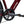Close up of the black crankset and pedal on the oxblood Batribike SUV X with integrated battery frame.