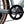 Close up of the chainring guard and black crank on the grey Batribike Tour X frame