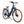 Front angled view of the Batribike Vista S electric hybrid step-through bike in blue.