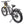 Side view of the Big Game Bikes Buffalo Alpha Plus e-bike featuring a kickstand, rear rack, and fat tyres for rugged terrain.