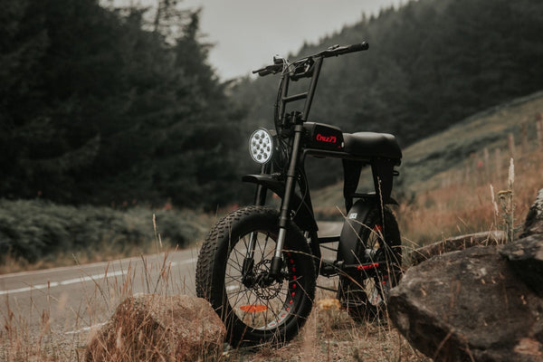 Cruz73 Pro Retro Fat Tyre Electric Bike 250W