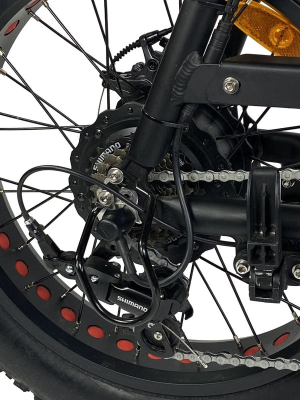 Cruz73 Pro Retro Fat Tyre Electric Bike 250W