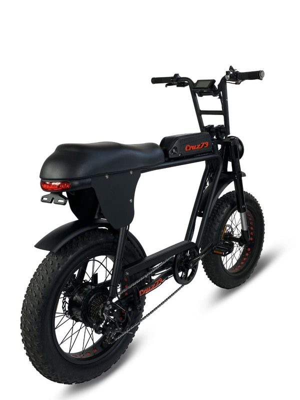 Cruz73 Pro Retro Fat Tyre Electric Bike 250W