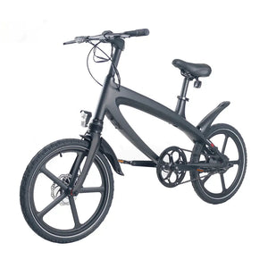 Cruzaa E-Bike with Built-In Speakers & Bluetooth 240w in Black.