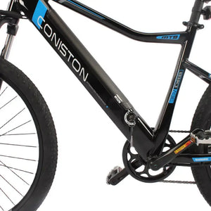Alloy frame with integrated battery on the Dallingridge Coniston V3 electric mountain bike.