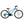 Full side view of the blue Dawes Paris HT 26-inch kids' mountain bike.