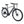 Front angle view of the Dawes Scenic Crossbar Electric Hybrid Bike 250W in black, highlighting its sleek frame, tyres, and modern design.
