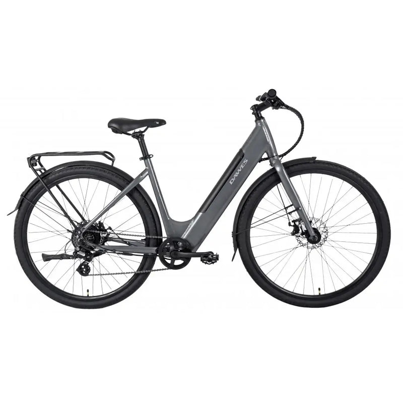 Side profile of the Dawes Scenic Low Step electric hybrid bike