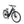 Side angled view of the Dawes Spire 1.0 Low Step electric hybrid bike in black, featuring a step-through frame, front suspension, and rear rack.