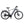 Side profile of the Dawes Spire 2.0 Cues Crossbar electric hybrid bike in grey, featuring front suspension, rear pannier rack, and disc brakes.