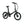 E-Go CarbonStep folding electric bike in Gloss Grey, side view of the step through frame