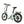 Full side profile of the E-Go Low Step folding electric bike in mint green, showcasing the easy-entry frame, rear pannier rack, and compact 20-inch wheels designed for commuting.