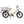 Full side profile of the cream EMU Longtail electric cargo bike with integrated battery and cargo rack.