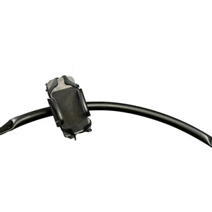 Eskuta SX-250 Electric Cargo Bike handlebar with mounted smartphone holder for navigation and convenience.