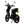 Eskuta SX-250 Series 4 Explorer moped-style electric bike with 250W motor, finished in sleek black.