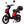 Eskuta SX-250 Voyager moped-style electric bike with 250W motor, sleek red finish, and rear-mounted storage box for convenient cargo carrying.