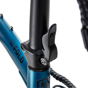 EZEGO Fold Electric Folding Bike 250W - Matt Metallic Teal