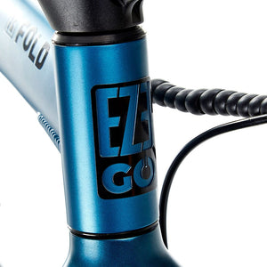EZEGO Fold Electric Folding Bike 250W - Matt Metallic Teal