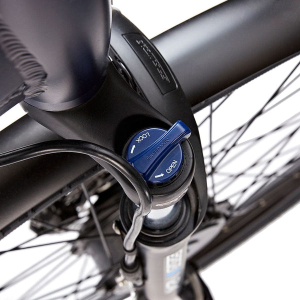 EZEGO Step NX Electric Bike 700c 250W - Matt Metallic Blue