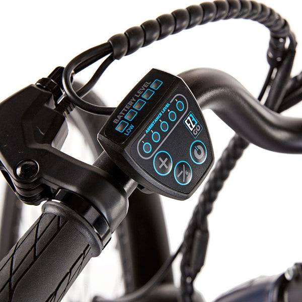 EZEGO Step NX Electric Bike 700c 250W - Matt Metallic Blue