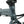 Falcon Compact electric folding bike 250W head tube detail showing internal cable routing and front frame construction.