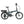 Falcon Compact electric folding bike 250W in grey profile view, featuring low-step frame and practical urban setup.