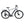Side view of the Falcon Horizon crossbar electric bike in silver, featuring integrated battery, rear rack, and front suspension.