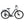 Side view of the Falcon Horizon low step electric bike in silver, featuring integrated battery, rear rack, and front suspension.
