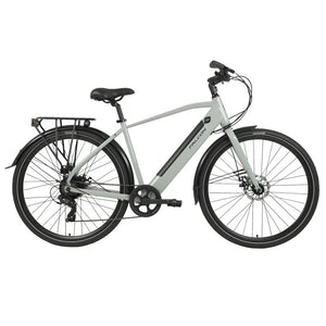 Falcon Liberty Crossbar side profile showing black wheels, grey frame, and Falcon logo