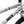 HOY logo and coloured stripes on the Titanium Silver down tube of the HOY Pentland 20-inch