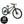 Front view of the HOY Pentland 26-inch bike, featuring a 10-year warranty badge and disc brakes.