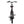 Hygge Herlev folding electric bike rear view with integrated rack and commuter setup.