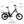 Hygge Herlev electric bike dimensions diagram showing frame size, seat height, handle height and overall length.