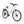 Angled front view of the Hygge Lossø commuter e-bike, highlighting the front wheel, disc brake, and minimalist frame design.