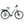 Full side view of the white Hygge Lossø commuter electric bike with suspension fork, rear rack and mudguards.