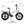 Hygge Vester folding electric bike size guide showing frame dimensions, handlebar height, and overall bike measurements.