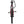 Hygge Virum folding ebike red straight on front view showing fork headlight and tread tyre.